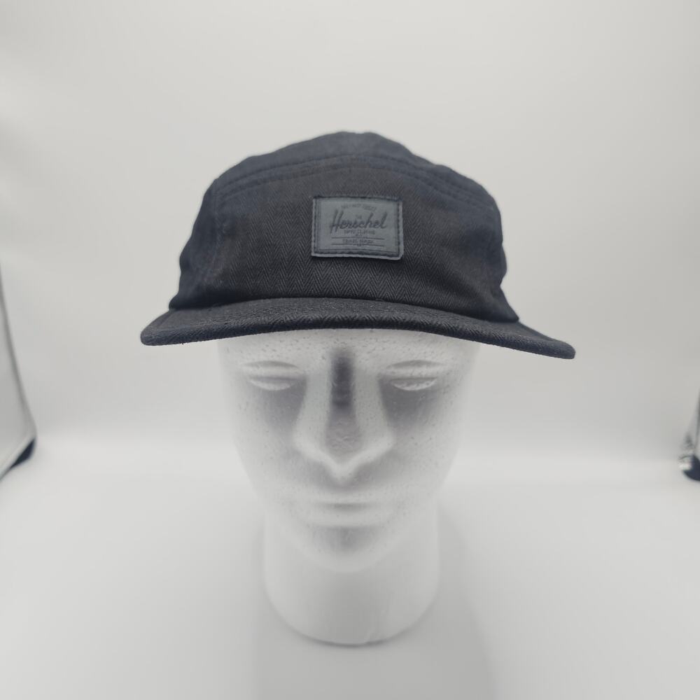 Herschel Supply Co. Glendale 5-Panel Adjustable Cap in Black Tonal